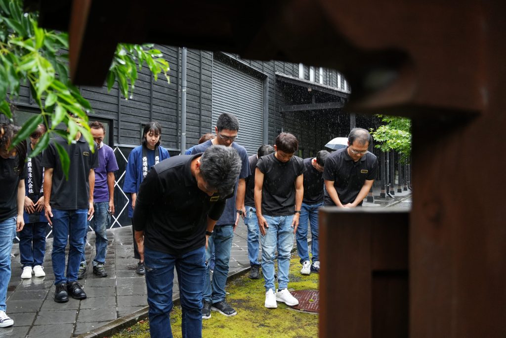 西酒造　宝山　仕込み