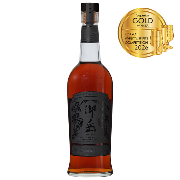 SINGLE CASK STRENGTH JAPANESE WHISKY 御岳 No.18